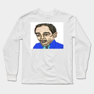 Alex Salmond Funny Cartoon Caricature 2 Long Sleeve T-Shirt